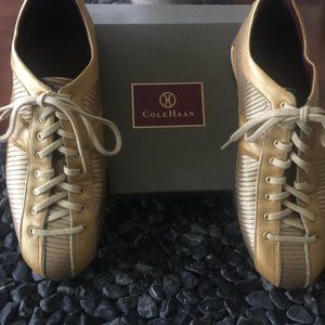 Cole Haan Air (Nike) Gold Sneaker